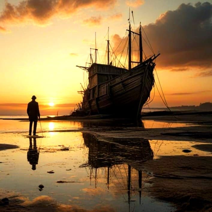 Surrealist Dreamscape in Vibrant Colors