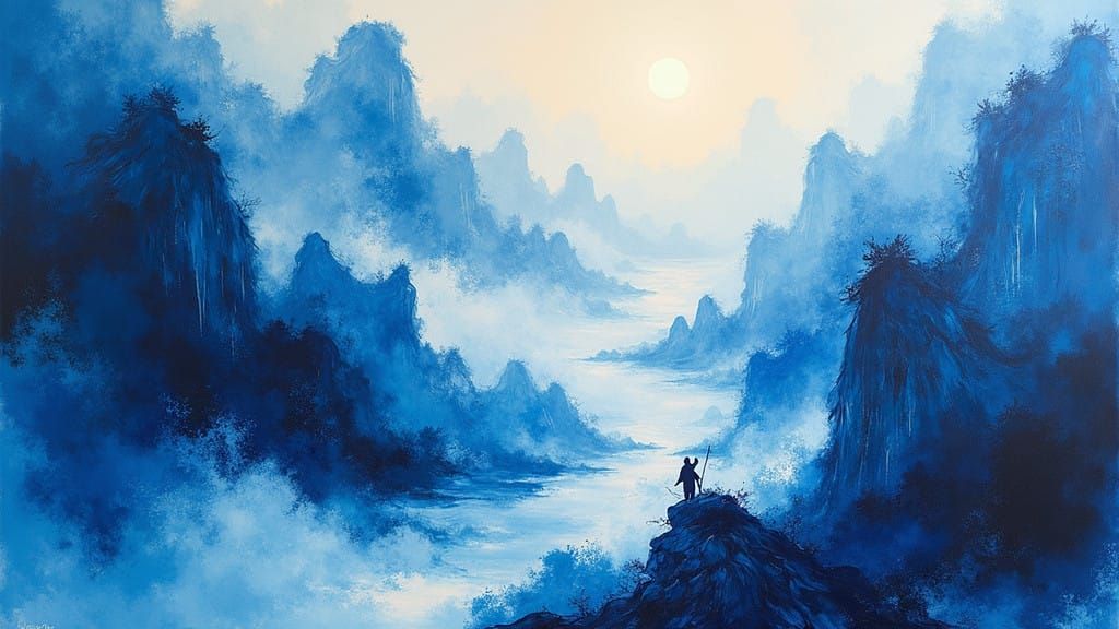 Blau Schwarz.   by @Gun-anail