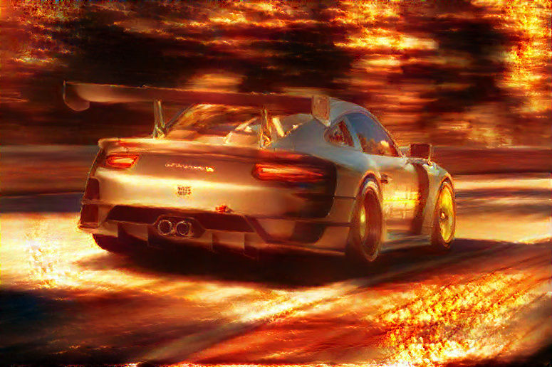 sheer power of the 911 gt2 rs