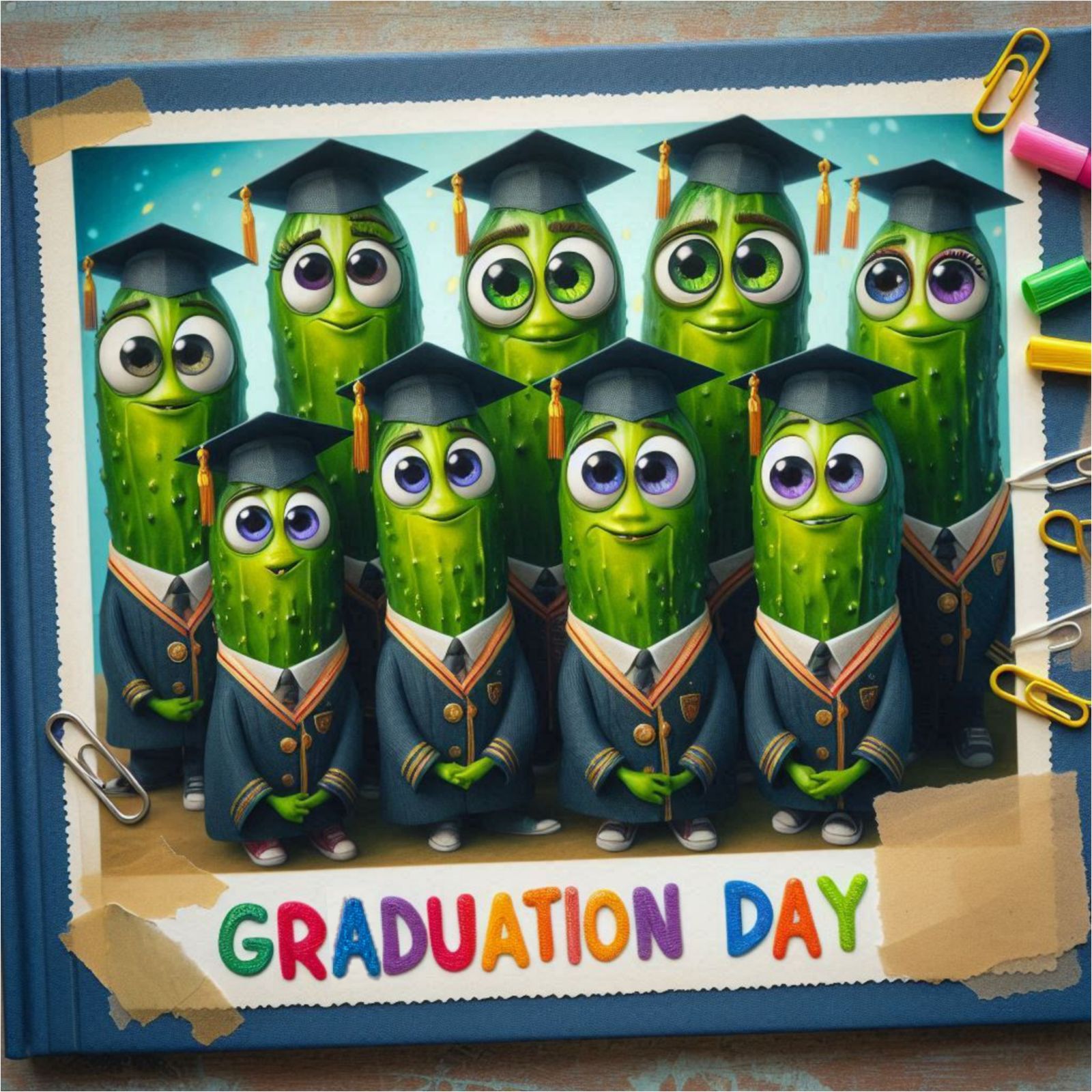 Pickle-Kid Graduation Day