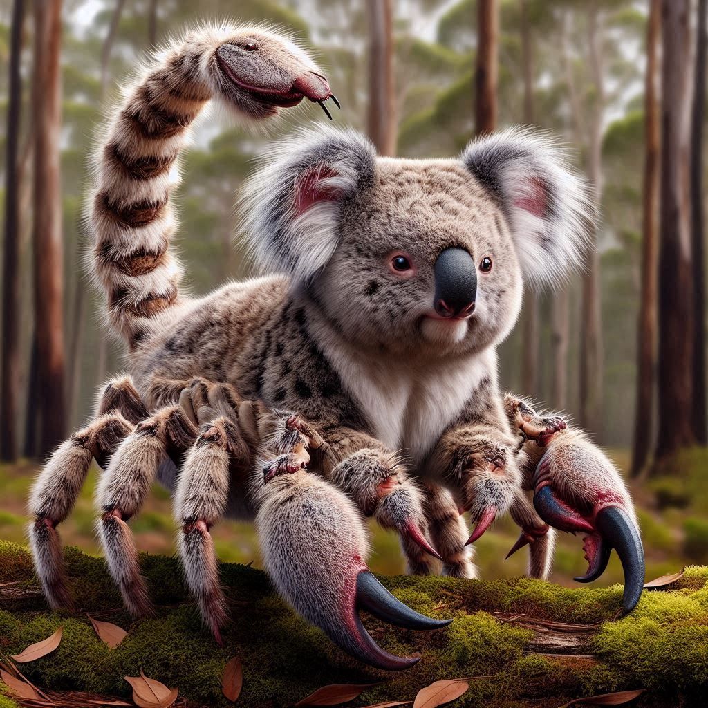 Scorala (Koala + Scorpion)