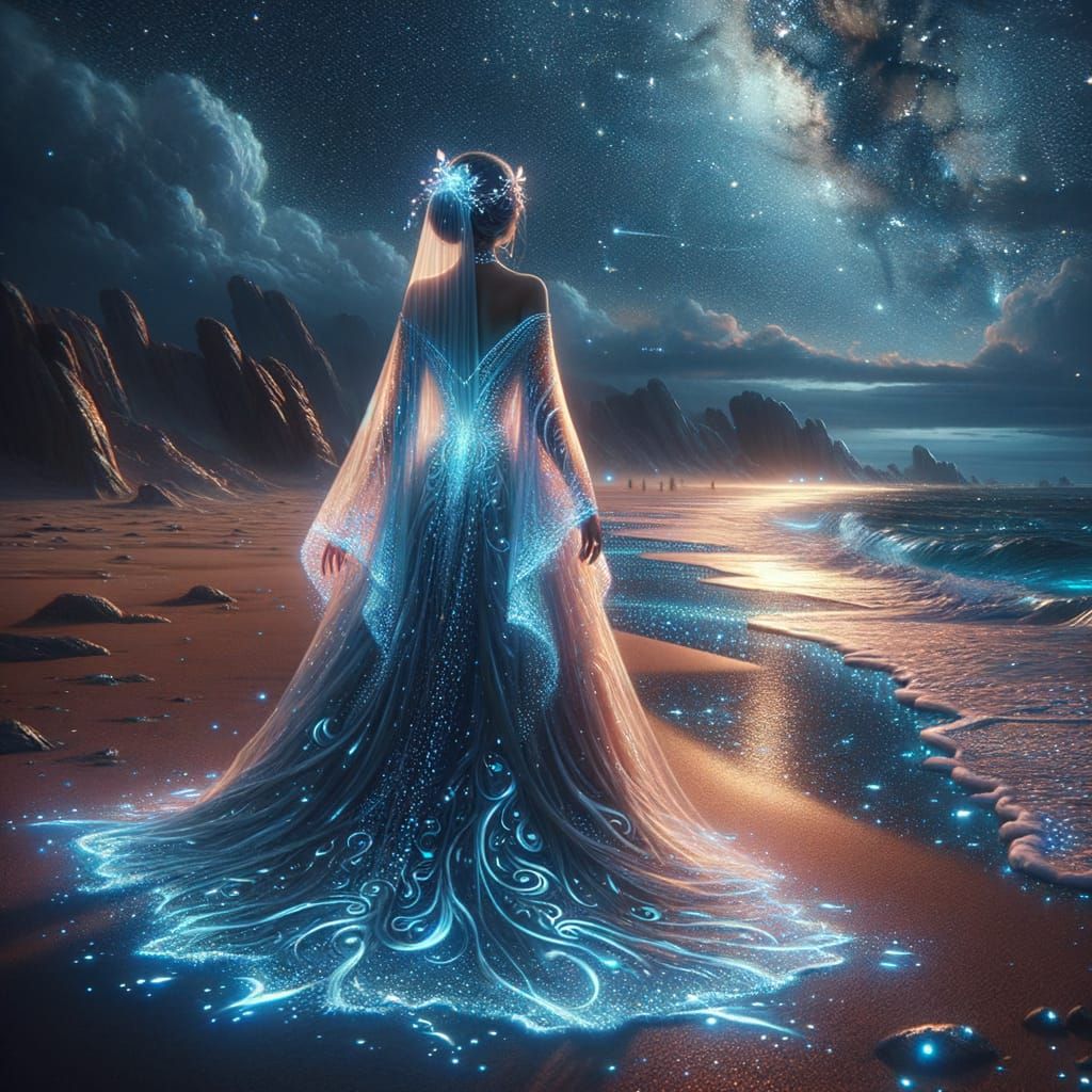 Stardust in Her Wake  by @Ima