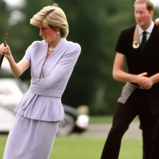 Princess Diana fighting queen elizabeth
