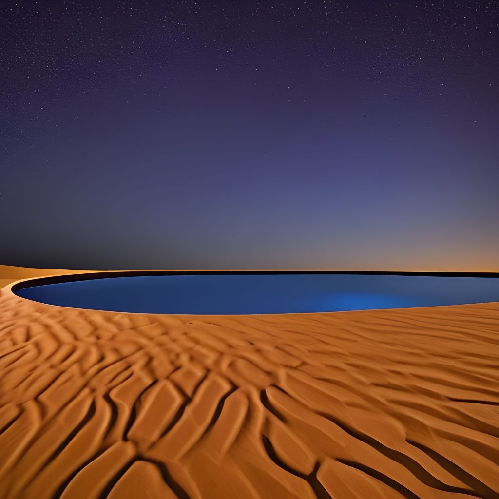 Saharan Nights - AI Generated Artwork - NightCafe Creator