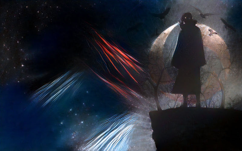 Itachi in the night 