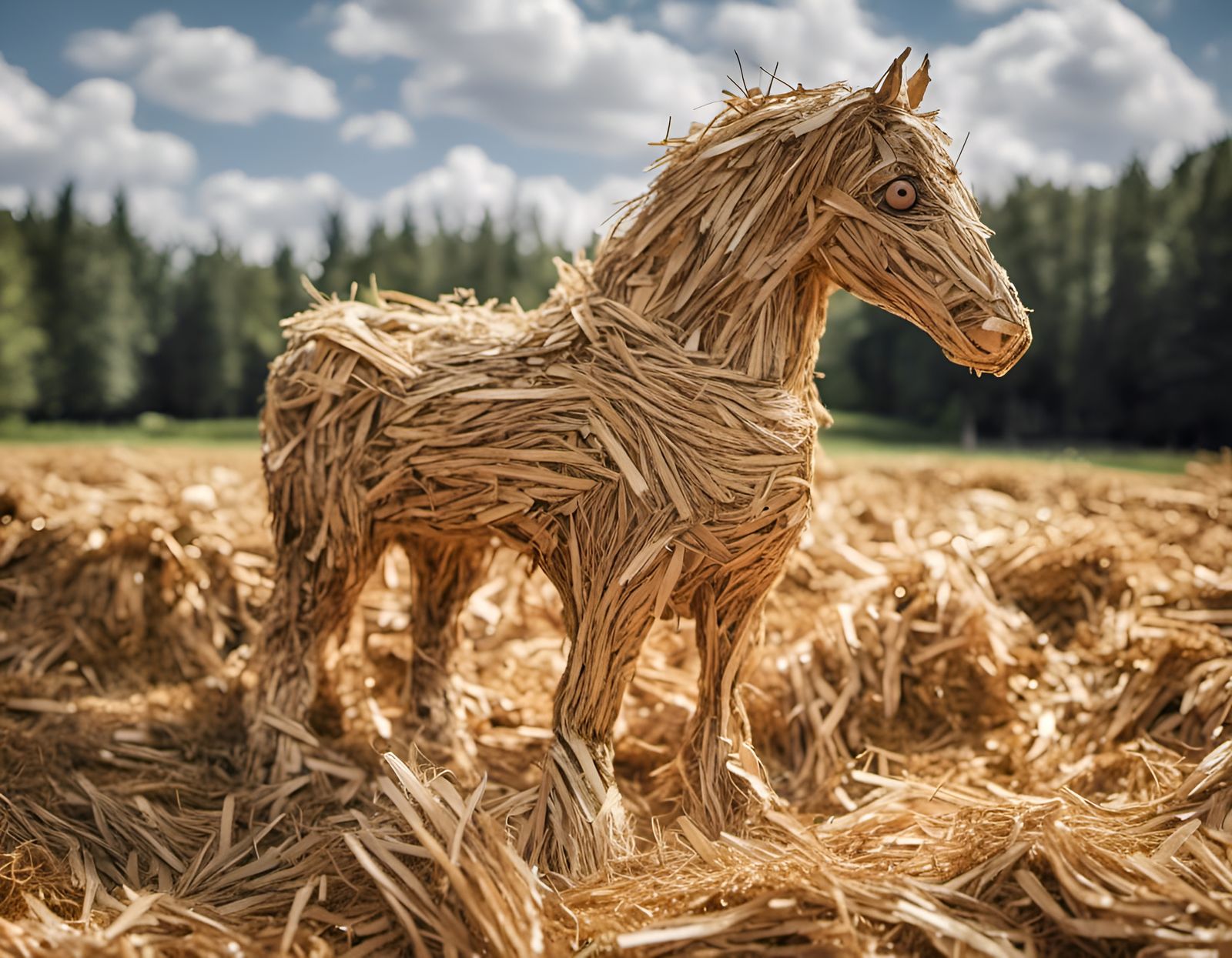Hay Is For Horses AI Generated Artwork NightCafe Creator