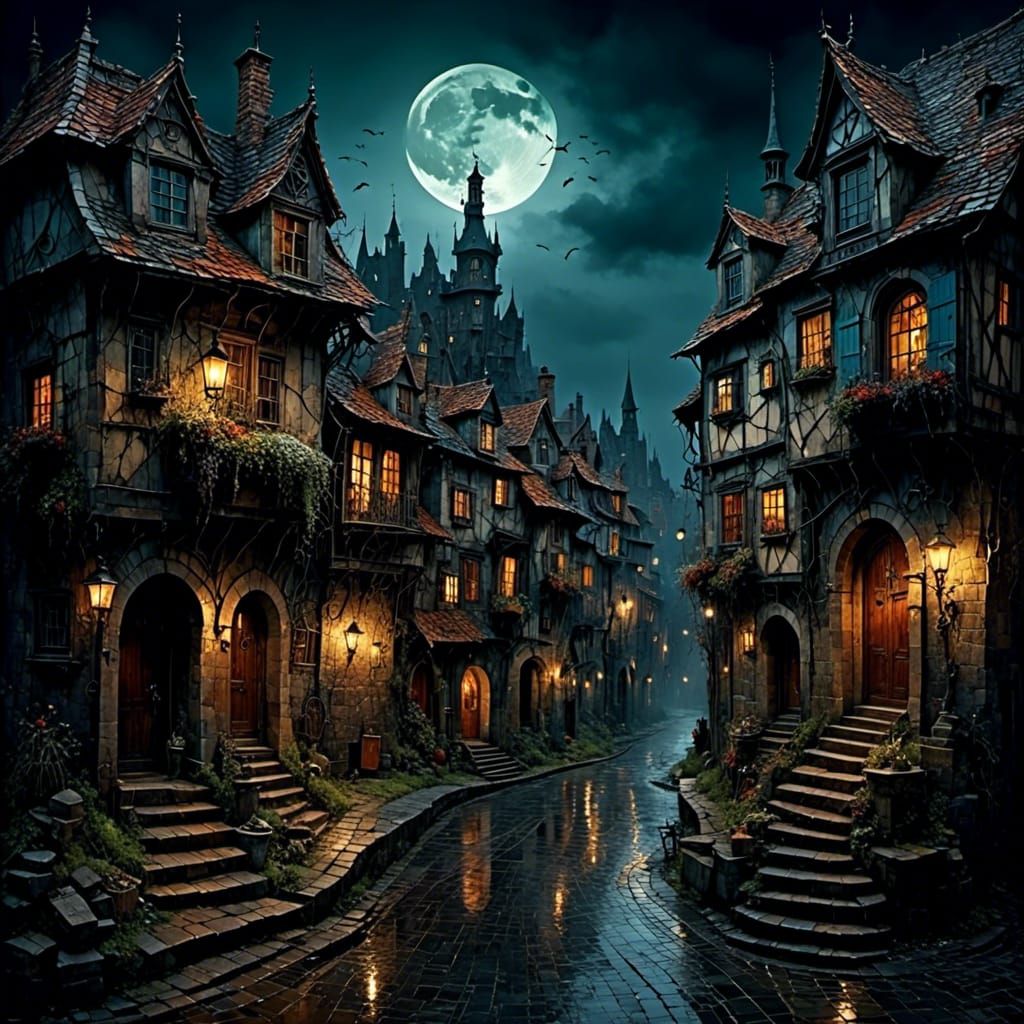 Village in the Darkness