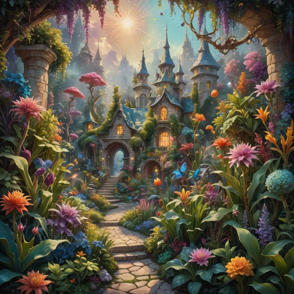 Fantastical garden