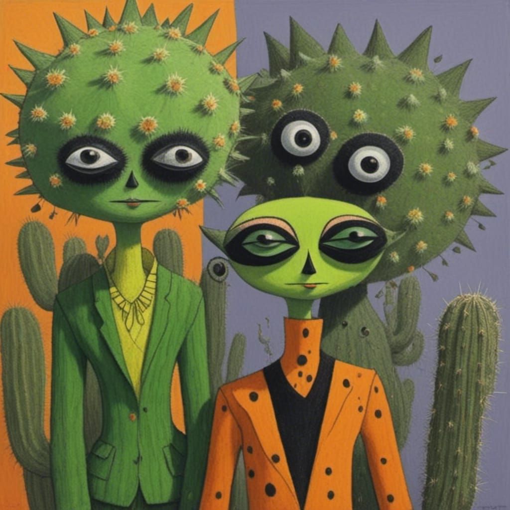  <lora:Cactus People:1.0>