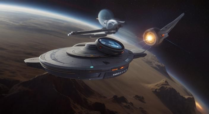 🚀 Transitioning to human exploration, we envision Star Trek...