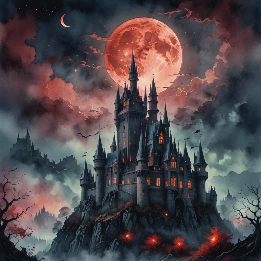 the castle   by @Kosh