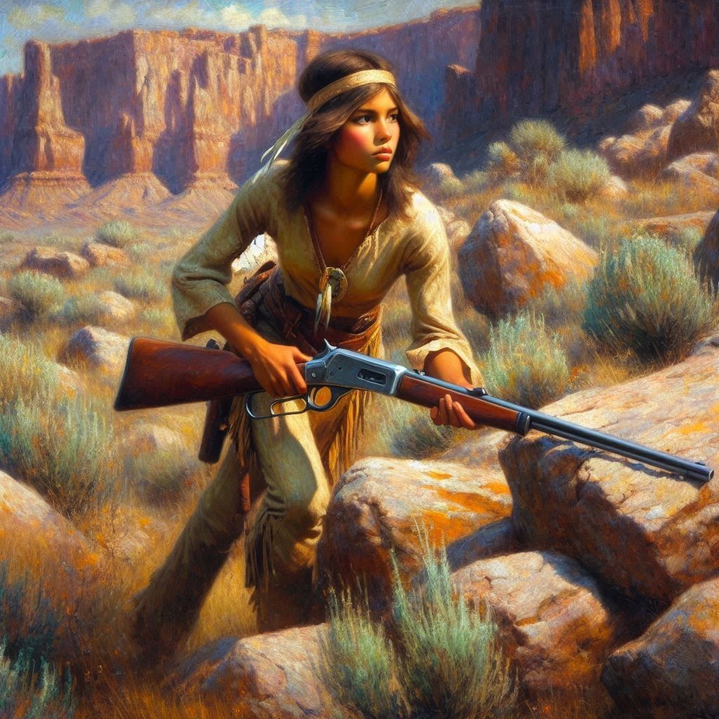 Her Rifle Was Old Enough