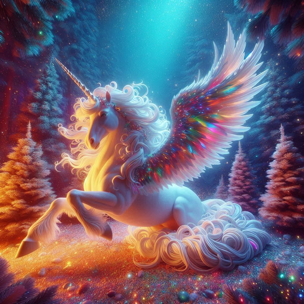 A beautiful unicorn