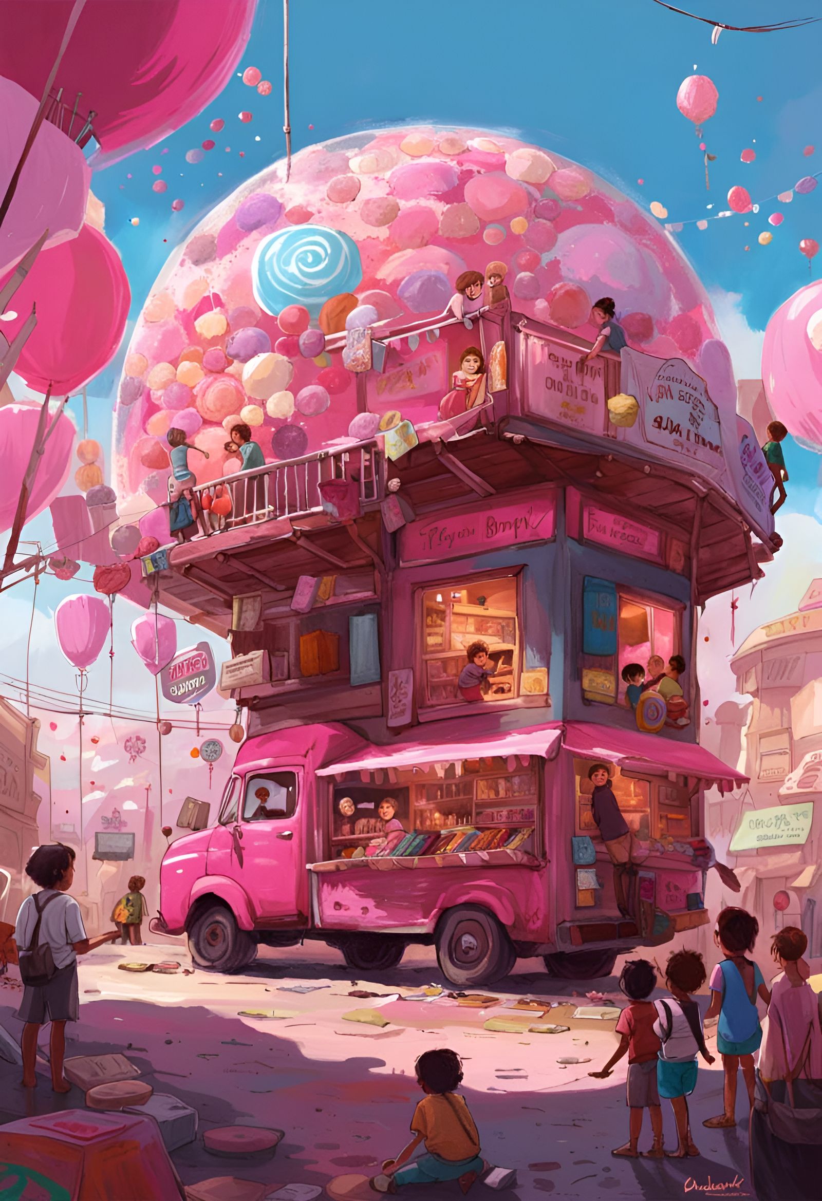 🚛🍭Mobile Candy Shop 🍭🚛  by @Dreamstar