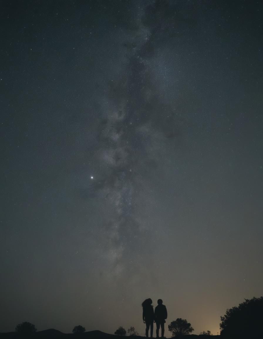 Look at the stars
Look how they shine for you
And everything...