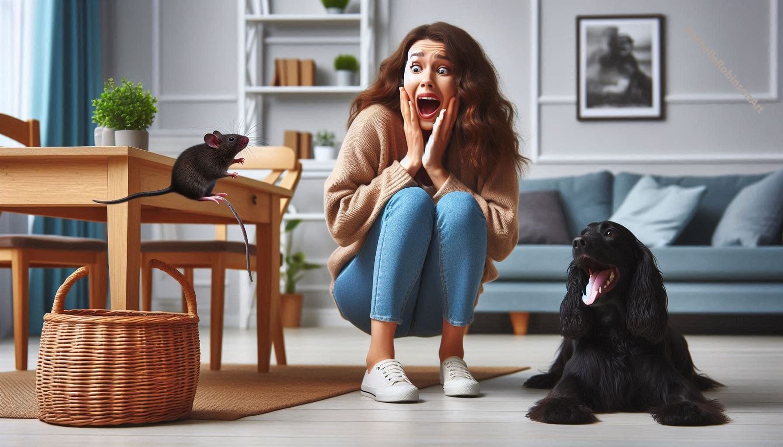 A Mouse in the house!