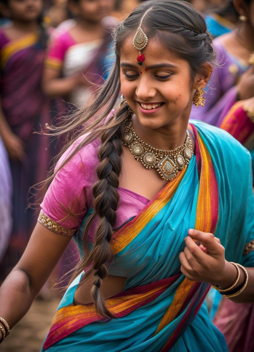 Generic Indian Girl #1,002,492,847  by @Tenseginger