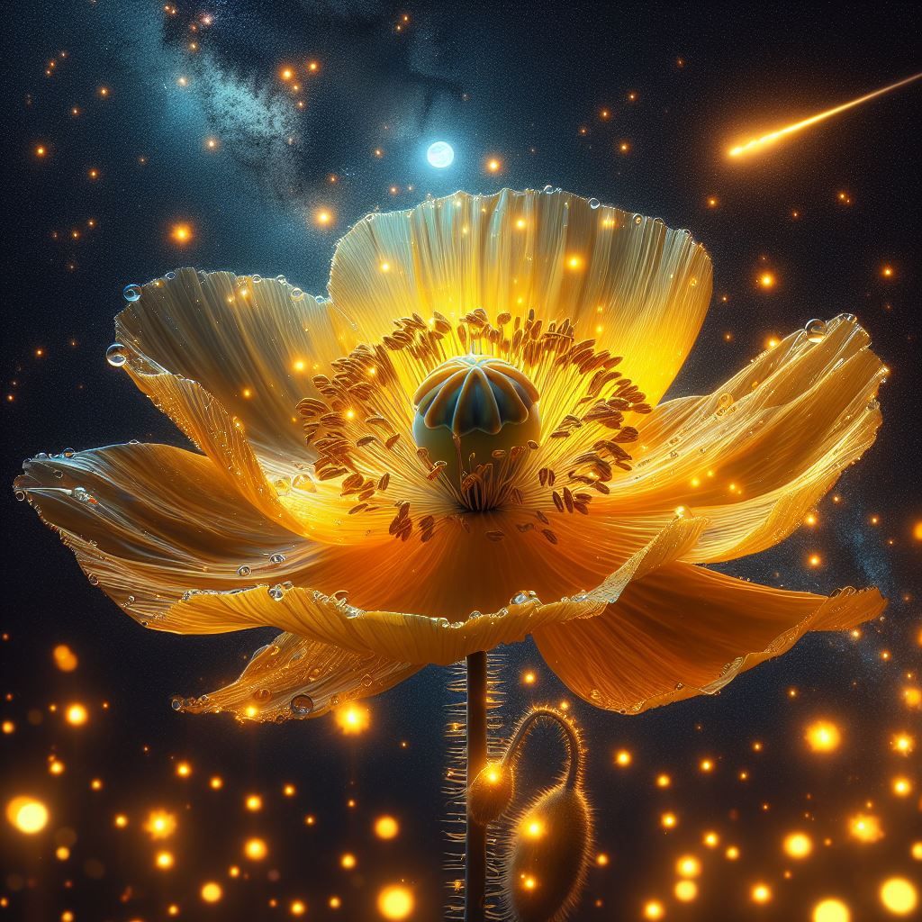 (papaver dahlianum), Artic poppy