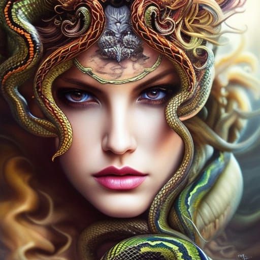 Medusa - AI Generated Artwork - NightCafe Creator