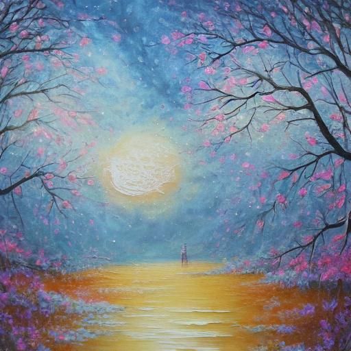 So farewell, love, with tender sigh,
Though paths may part, ...