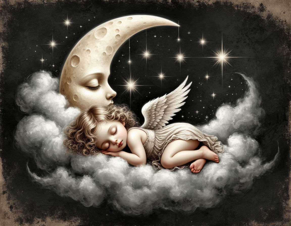 angelic dream   by @Tolira