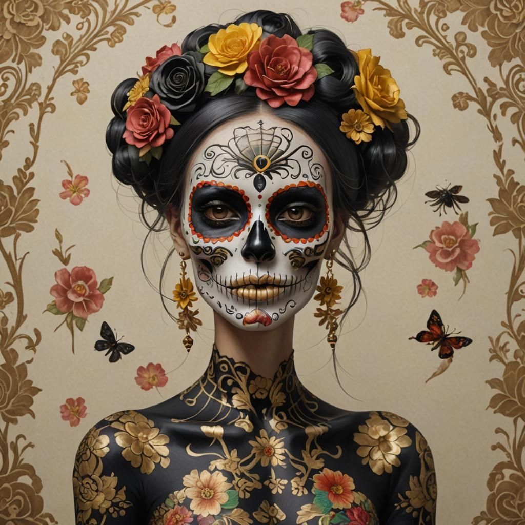 Sugar Skull Woman #277