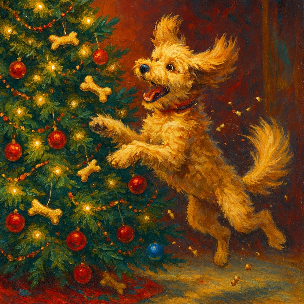 STELLA'S TREE-TOPPLER  LEAP