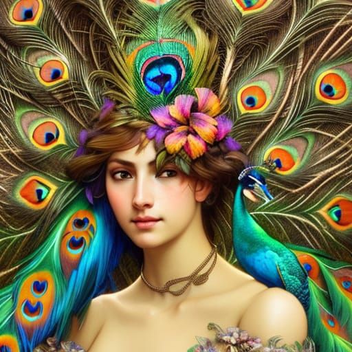 Beautiful peacock