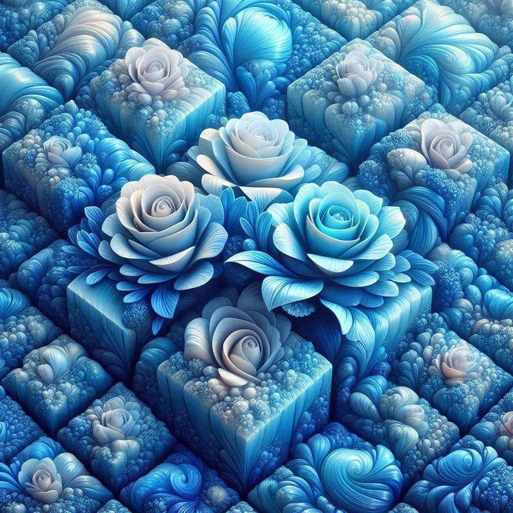 Roses and Soapy Cubes