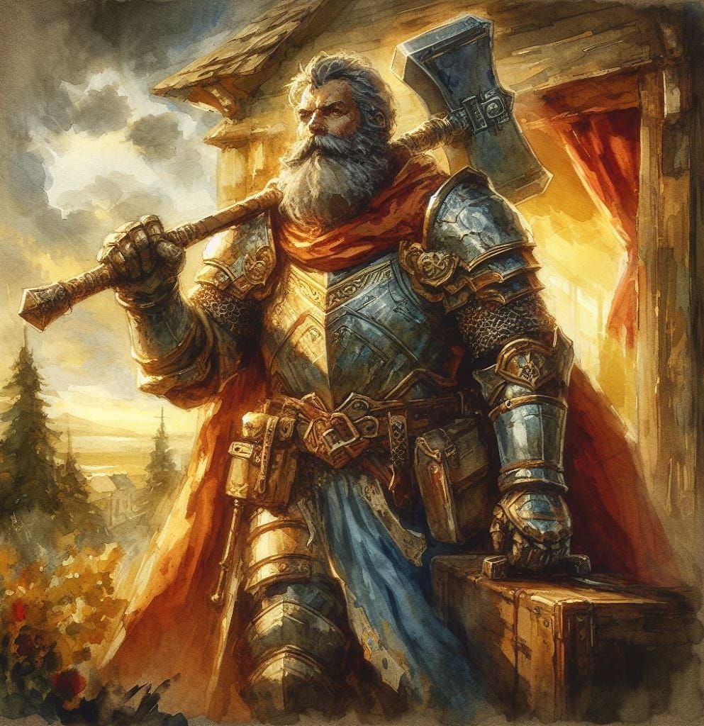 A Paladin's Retirement - Even The Divine Cannot Beat Father Time