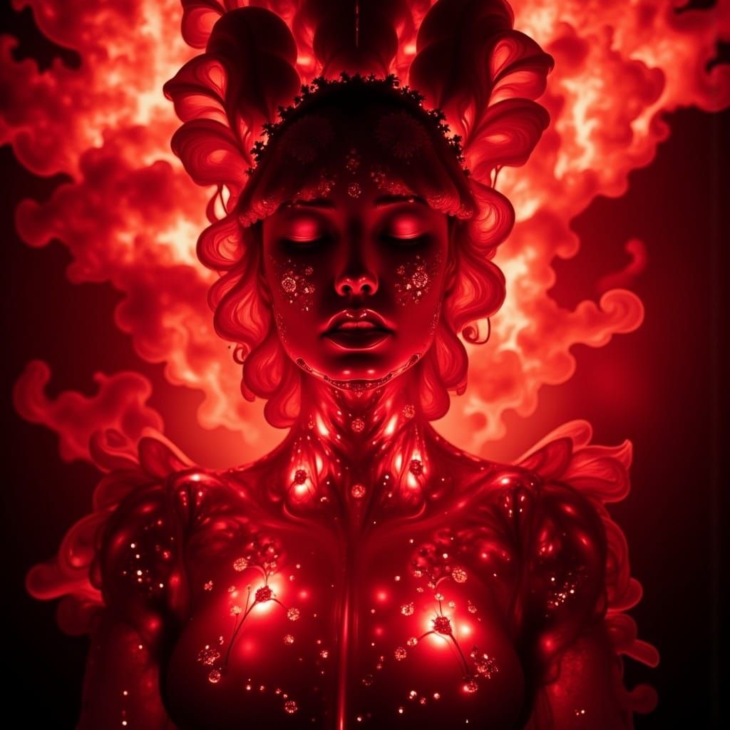 monochrome red <lora:Grab Bag-Surprise:1.0> 