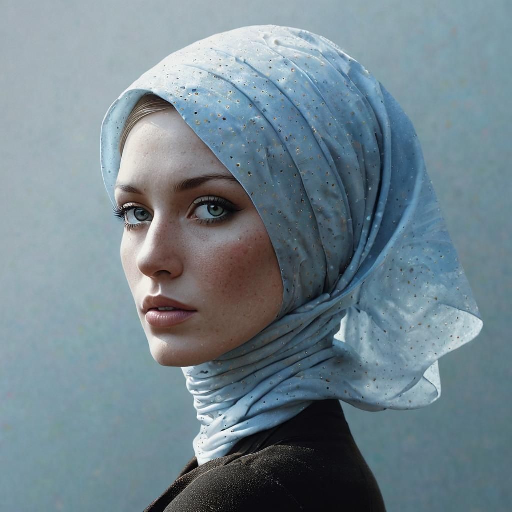 Portrait in Scarf