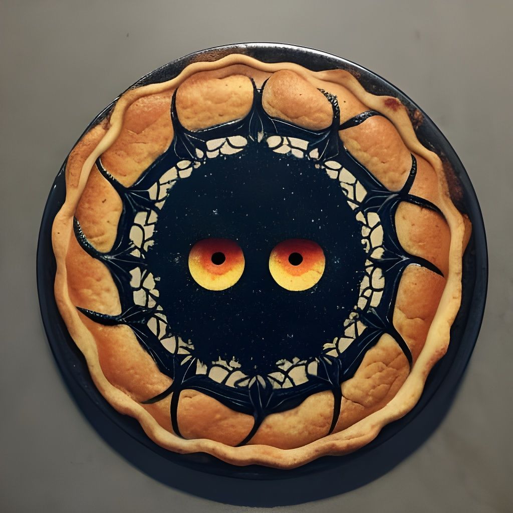 Eye Pie Eye AI Image