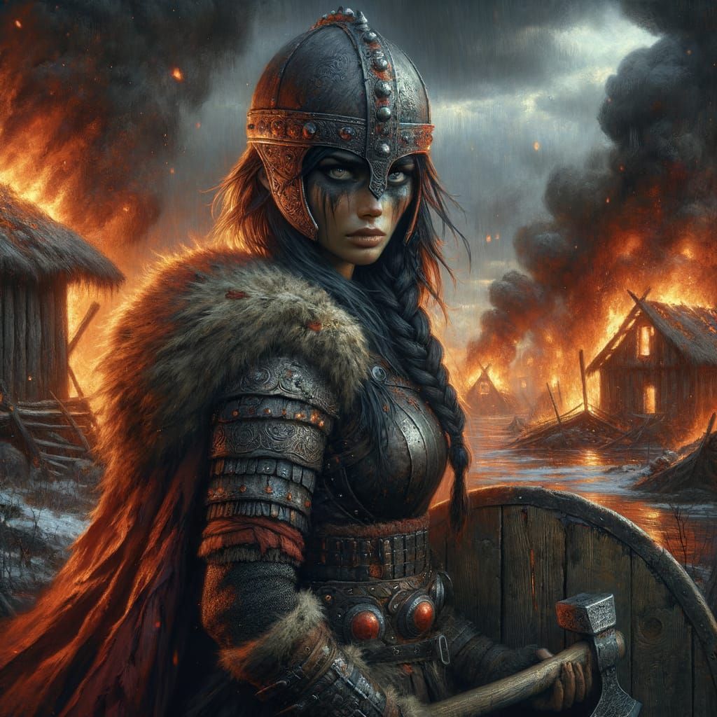 Northern Blaze  by @dreampixel_ai