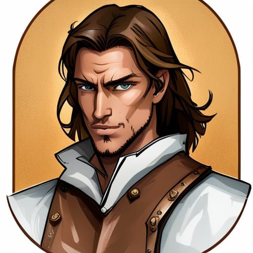 Character Portrait for Pathfinder Step 1 v.1 AI Generated Artwork