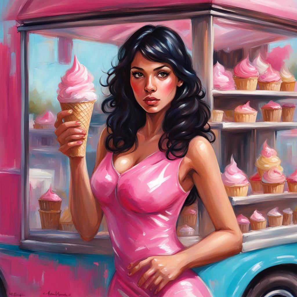 Ice Cream Lady   by @Missy