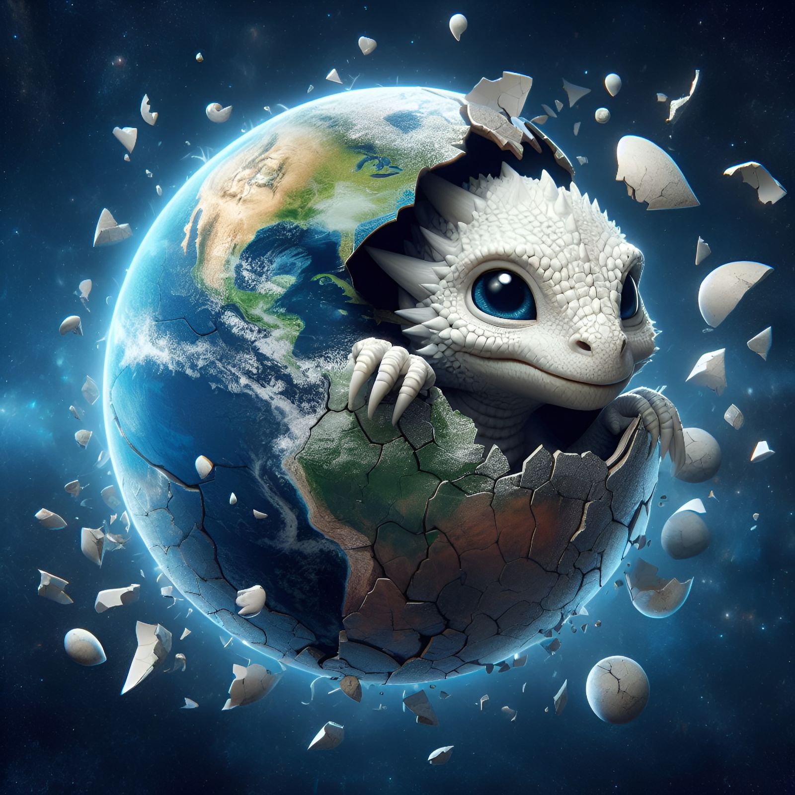 What if earth is just a dragon egg?