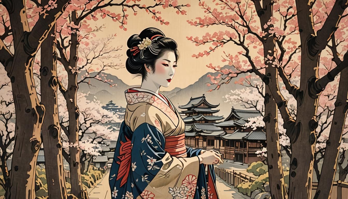 Ukiyo-e  by @Ghexghe