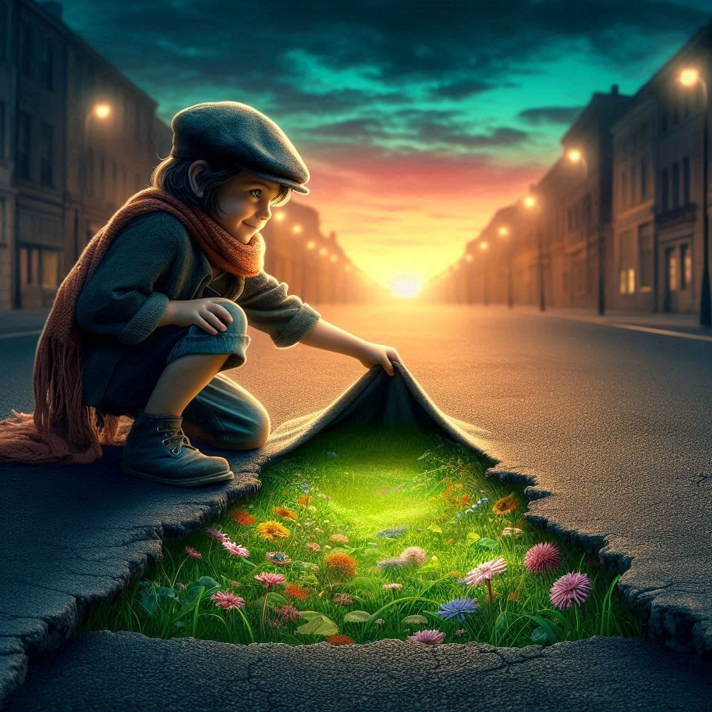 Nature is still here