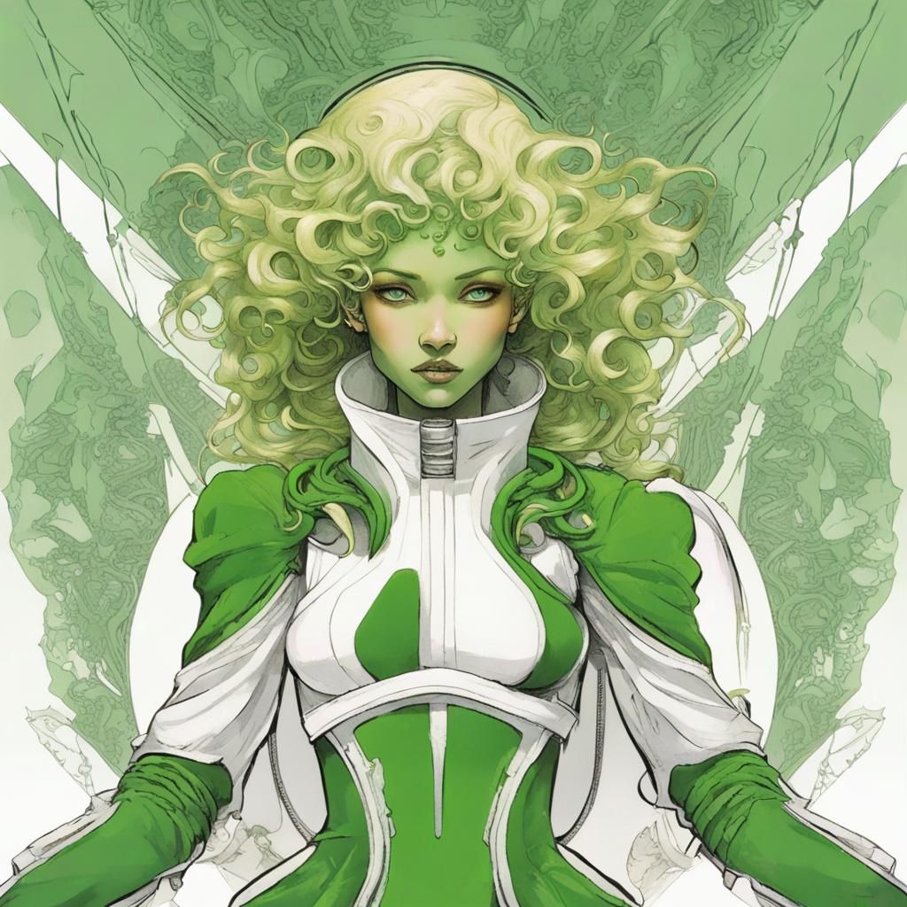 Science fantasy girl