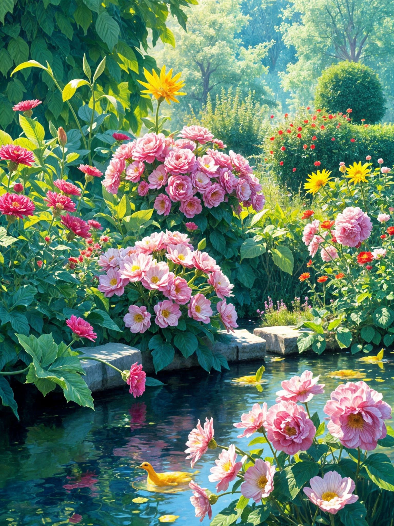 The garden  by @Mishu77