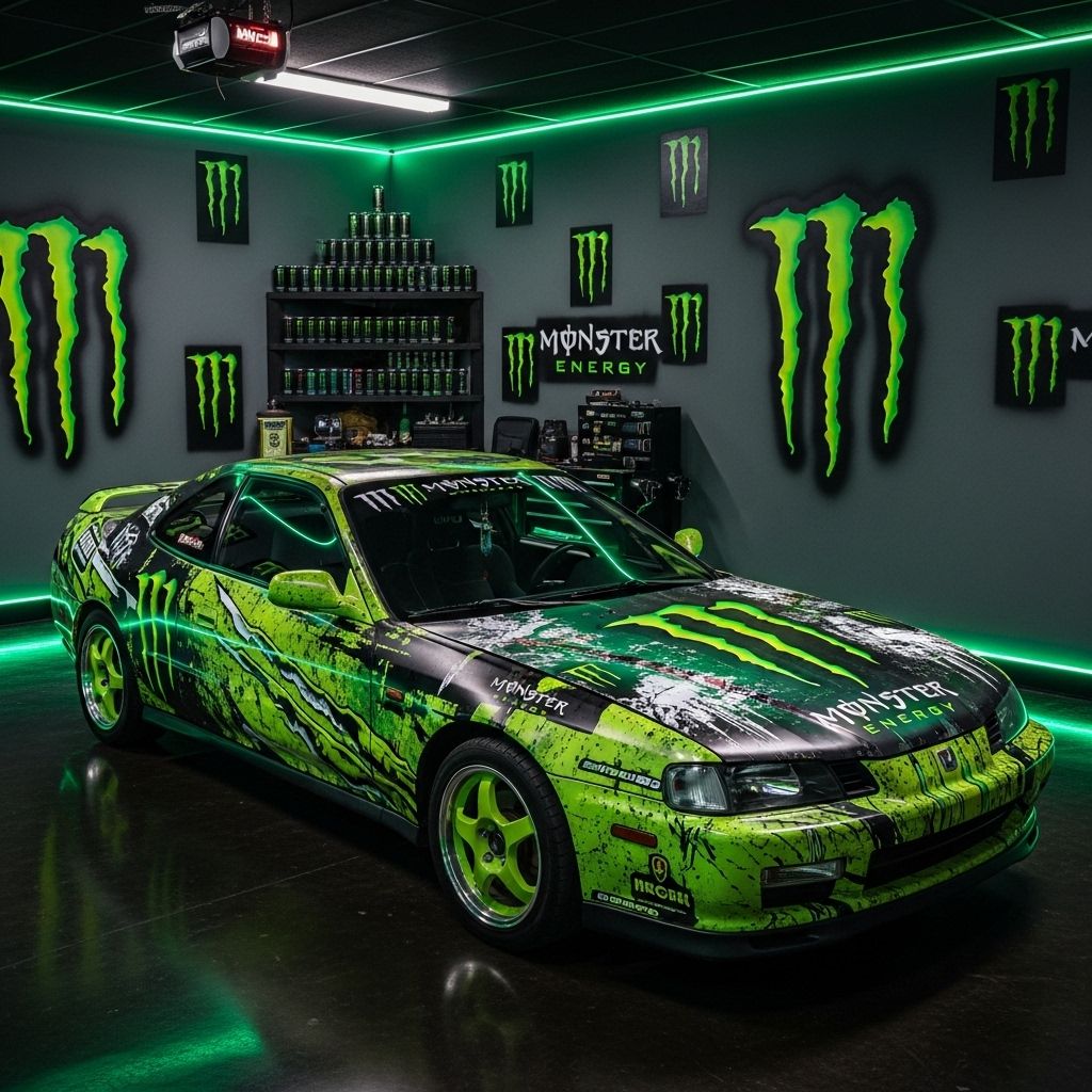 Monster energy Honda