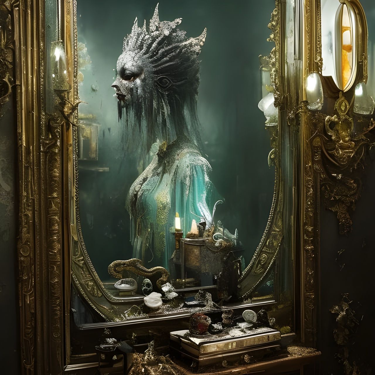 Creatures That Live In Cursed Mirrors 11