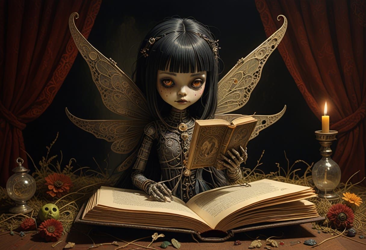 A Study Of Dark Fairylore  by @Strigoi77