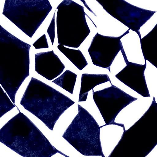 William Blake Voronoi graph