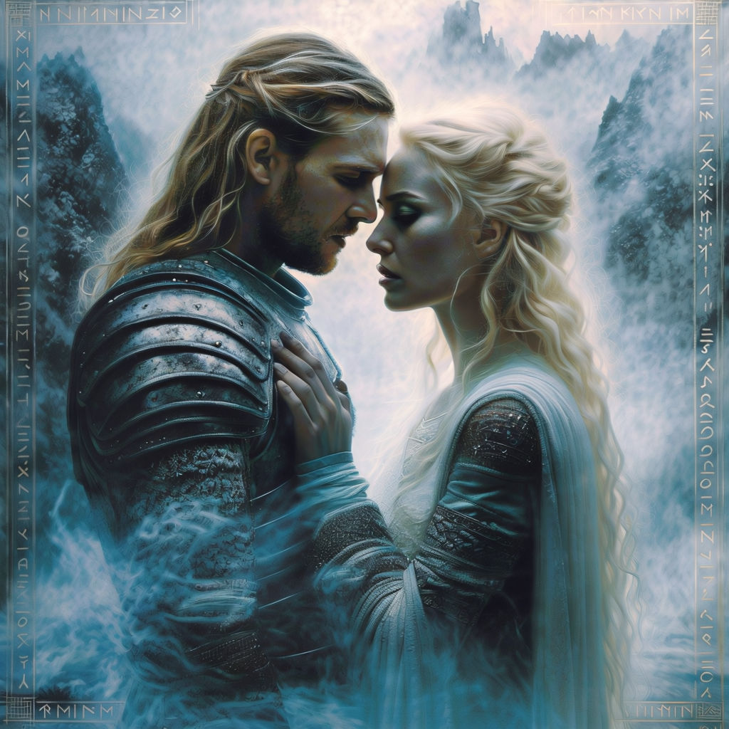 "Bound by Fate: The Eternal Love of Sigurd and Brynhildr"