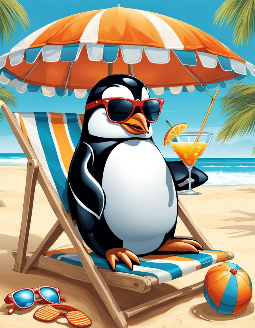 Penguin  by @Dragoljub