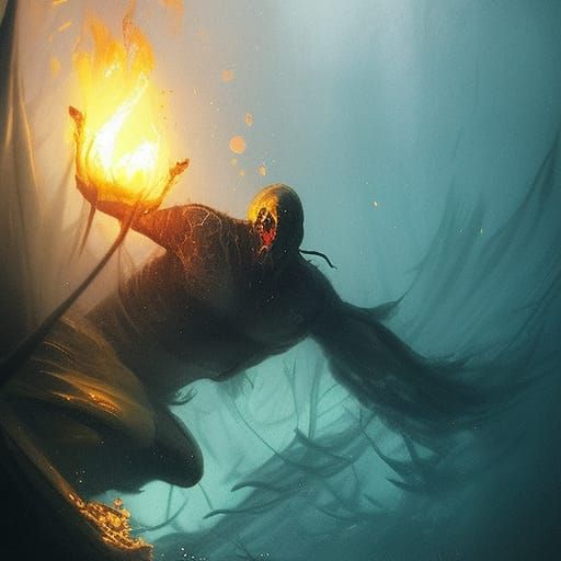 fire underwater