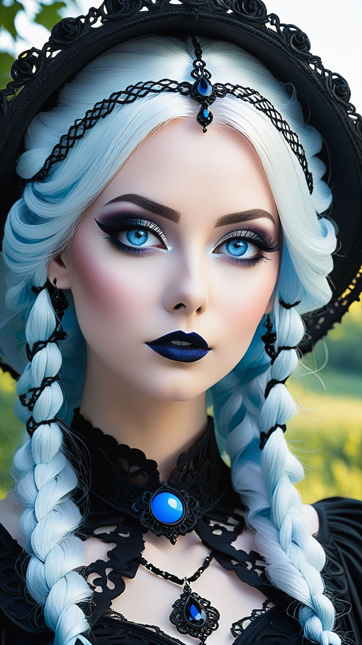 Magical Gothic woman