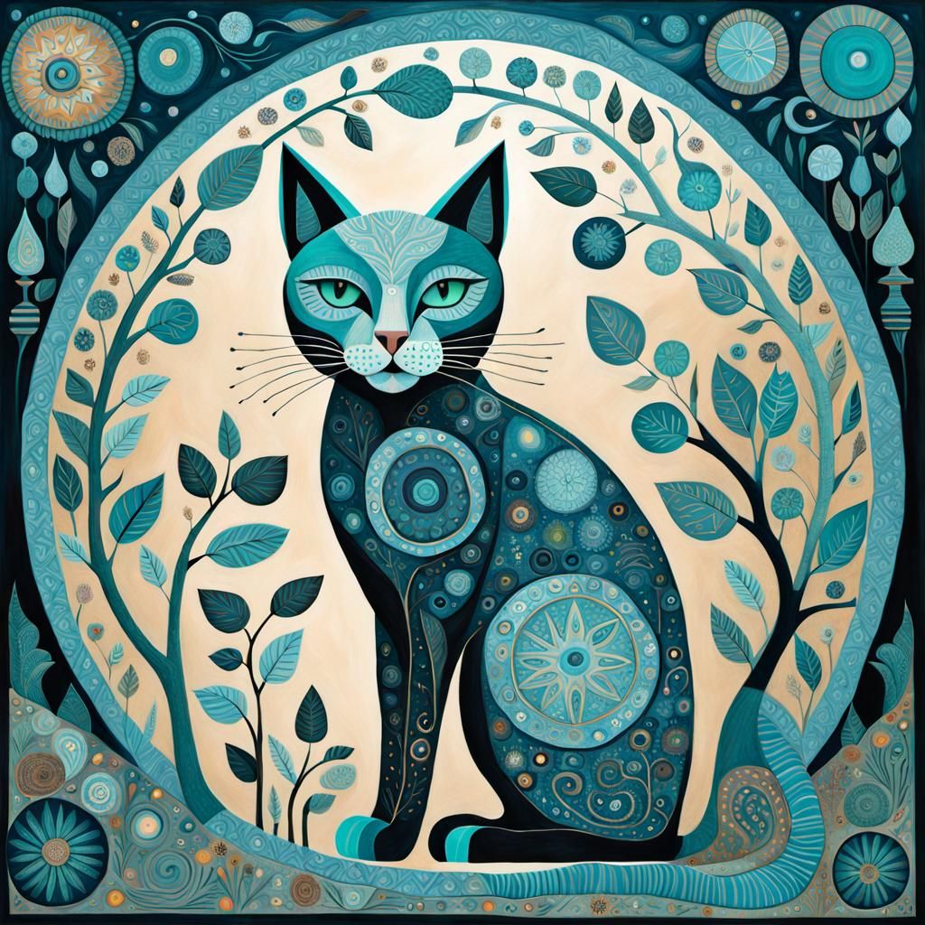 artwork in the style of Howard Finster, Ingrid Baars, Andrew...